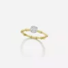 Jessica McCormack Dream Gifts For Her Bamboo Diamond Ring - 0.50ct