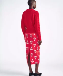 Emilia Wickstead Fashion Jewellery Emory Knit - Red