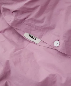 Tekla Percale Duvet Cover - Mallow Pink Home Living