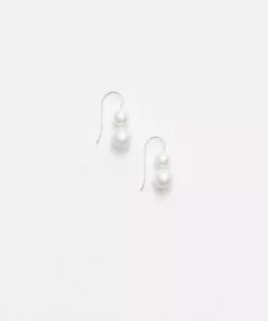Sophie Buhai Double Pearl Earrings Fashion Jewellery