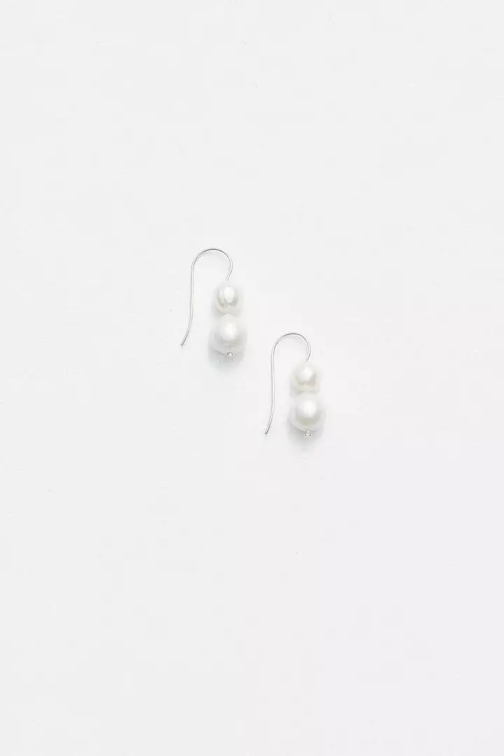 Sophie Buhai Double Pearl Earrings Fashion Jewellery 2 Sophie Buhai Double Pearl Earrings Fashion Jewellery