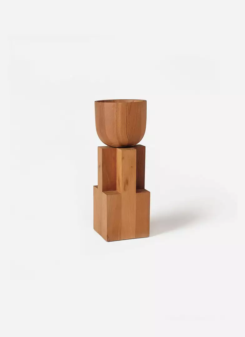 Arno Declercq Goblet Bowl - African Walnut 1 Arno Declercq Goblet Bowl - African Walnut