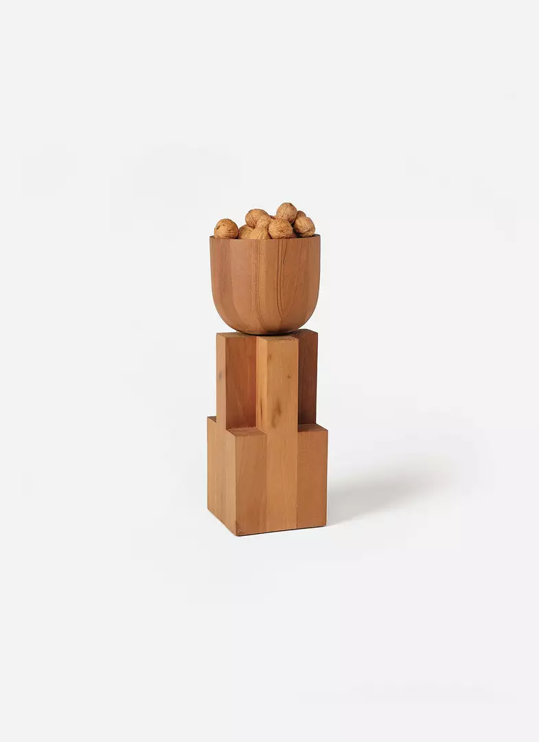 Arno Declercq Goblet Bowl - African Walnut 3 Arno Declercq Goblet Bowl - African Walnut