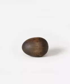 Fourth St. Egg Sculpture - Solid Oak
