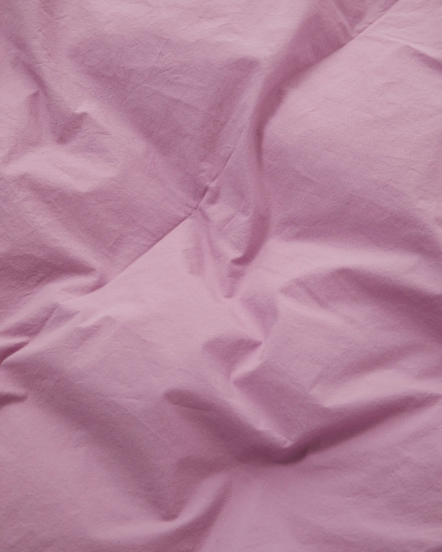 Tekla Cotton Percale Pillowcase - Mallow Pink - Pair 2 Tekla Cotton Percale Pillowcase - Mallow Pink - Pair