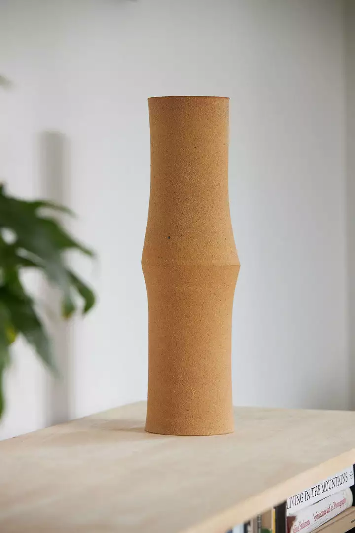 Margi Nuttall Home Living Tove Vase - Sand 4 Margi Nuttall Home Living Tove Vase - Sand