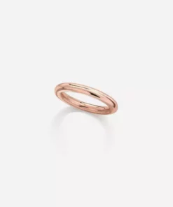 Jessica McCormack Fashion Jewellery 3mm Ring - Rose Gold
