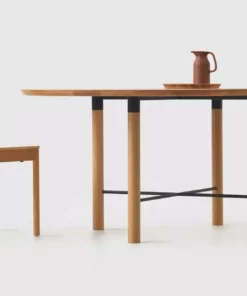 Simon James Underline Dining Table - Round