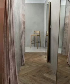 Resident Tangerine Stool With Back