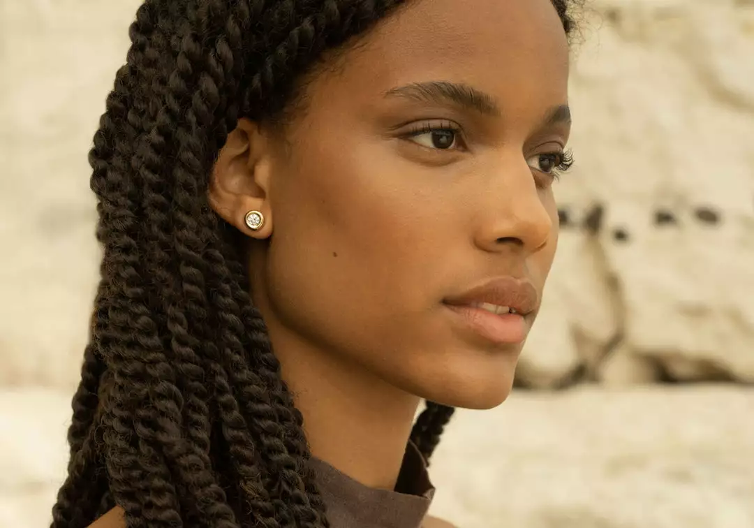 Jessica McCormack On The Rocks Earrings - 0.50ct Diamond Studs 3 Jessica McCormack On The Rocks Earrings - 0.50ct Diamond Studs