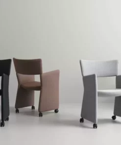 Massproductions Furniture Lighting Crown Chair With Castors