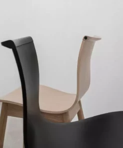 Massproductions Furniture Lighting Serif Chair - Wooden Base 10 Massproductions Furniture Lighting Serif Chair - Wooden Base