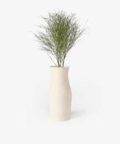 Margi Nuttall Large Ursula Vase - Matte White