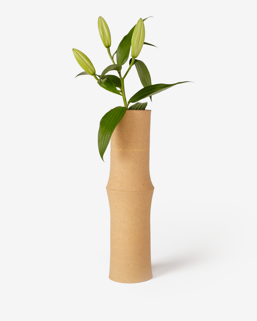 Margi Nuttall Home Living Tove Vase - Sand 1 Margi Nuttall Home Living Tove Vase - Sand