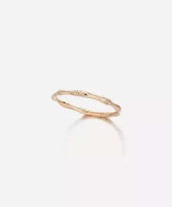 Jessica McCormack Dream Gifts For Her Bamboo Ring - Rose Gold Fine Band