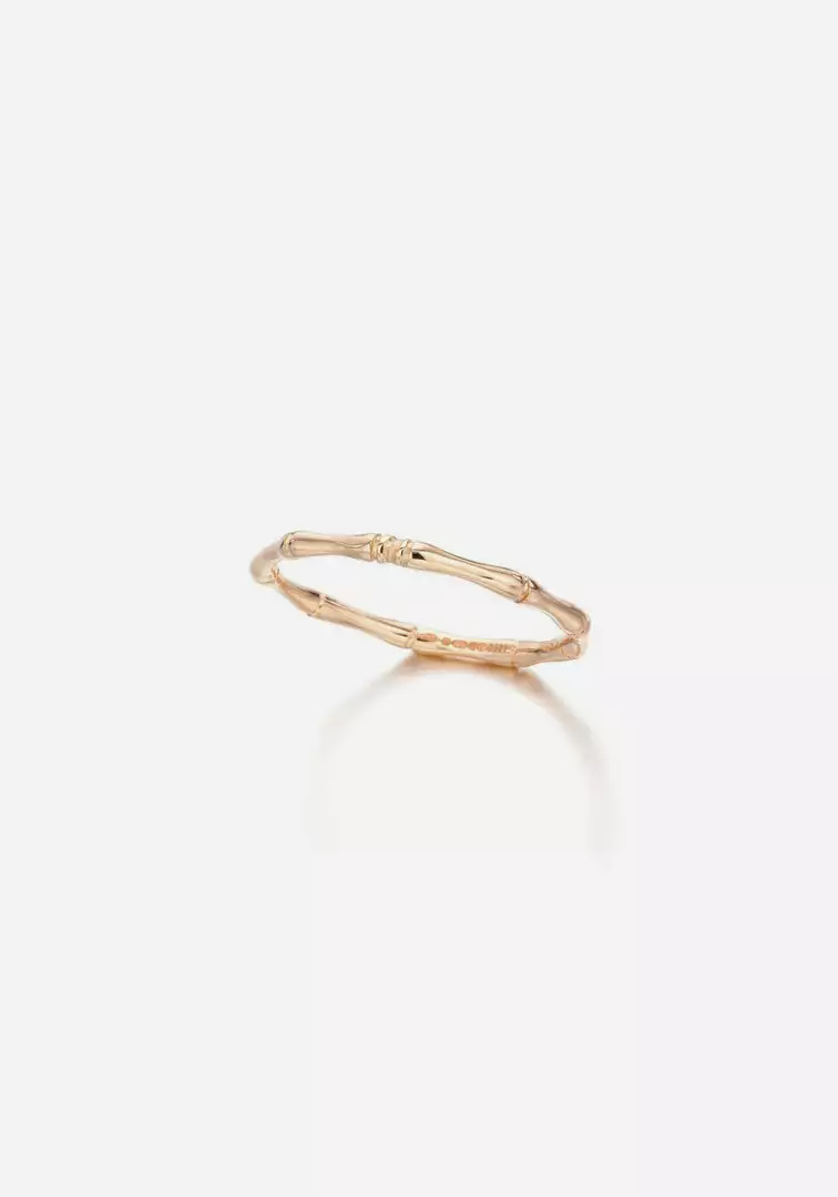 Jessica McCormack Dream Gifts For Her Bamboo Ring - Rose Gold Fine Band 1 Jessica McCormack Dream Gifts For Her Bamboo Ring - Rose Gold Fine Band