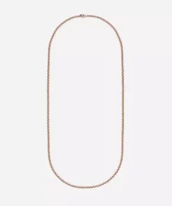 Jessica McCormack Fashion Jewellery Belcher Chain - Rose Gold