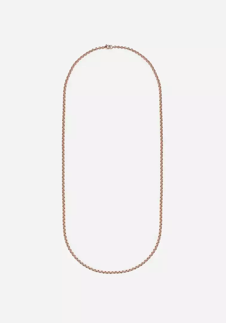 Jessica McCormack Fashion Jewellery Belcher Chain - Rose Gold 1 Jessica McCormack Fashion Jewellery Belcher Chain - Rose Gold