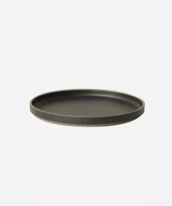 Hasami Porcelain Plate - Black Home Living