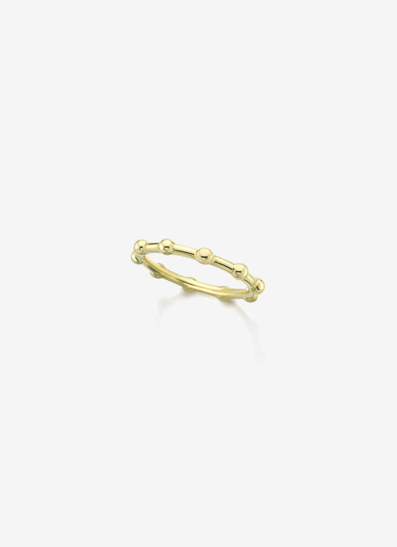 Jessica McCormack Fashion Jewellery Fairtrade Gold Band - Bobble 1 Jessica McCormack Fashion Jewellery Fairtrade Gold Band - Bobble