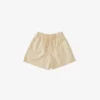 Tekla Poplin Sleep Shorts - Khaki