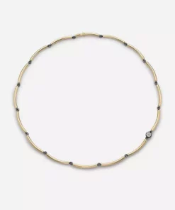 Jessica McCormack Fashion Jewellery Chi Chi Necklace - Yellow Gold 0.25ct Diamond