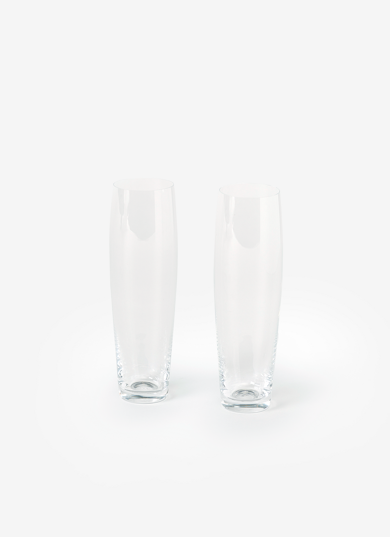 Deborah Ehrlich Curved Champagne Glass 2 Deborah Ehrlich Curved Champagne Glass