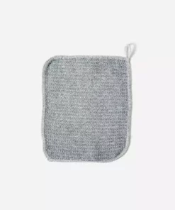 Morihata Home Living Binchotan Charcoal Face Scrub Towel