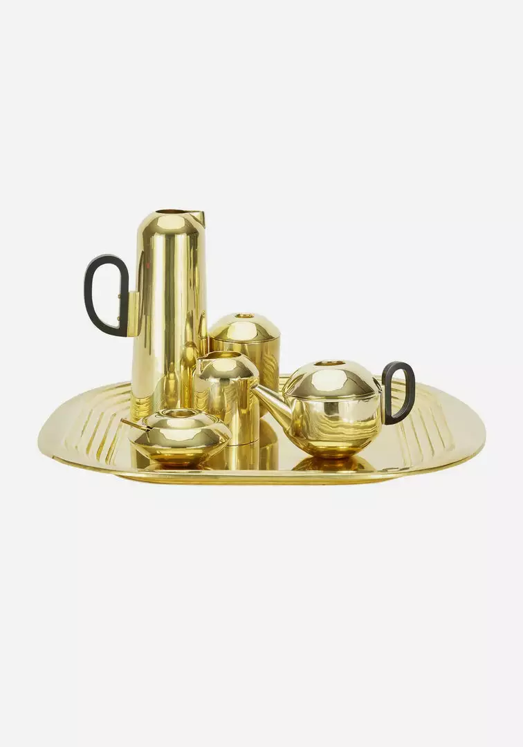 Tom Dixon Form Milk Jug - Brass Home Living 2 Tom Dixon Form Milk Jug - Brass Home Living