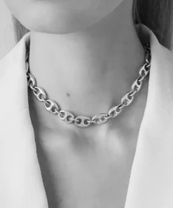 Sophie Buhai Fashion Jewellery Barbara Chain Necklace - Small
