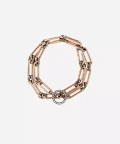 Jessica McCormack Gem Clip Diamond Double Bracelet Fashion Jewellery