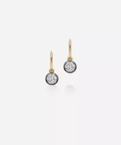 Jessica McCormack Signature Diamond Gypsets - Brilliant Cut Blackened Gold Fashion Jewellery