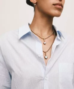 Jessica McCormack Fashion Jewellery Ball N Chain Necklace - Diamond 7 Jessica McCormack Fashion Jewellery Ball N Chain Necklace - Diamond