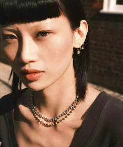 Jessica McCormack Fashion Jewellery Ball N Chain Necklace - Diamond