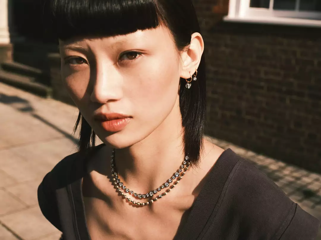 Jessica McCormack Fashion Jewellery Ball N Chain Necklace - Diamond 2 Jessica McCormack Fashion Jewellery Ball N Chain Necklace - Diamond