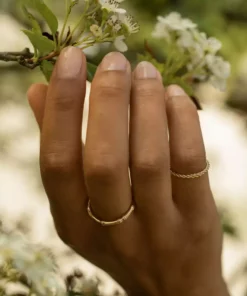 Jessica McCormack Rope Ring - Yellow Gold