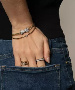 Jessica McCormack Fashion Jewellery Diamond Eternity Band - Cut-Down Small Diamond Blackened Gold 7 Jessica McCormack Fashion Jewellery Diamond Eternity Band - Cut-Down Small Diamond Blackened Gold