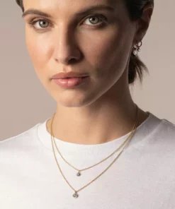 Jessica McCormack Fashion Jewellery Signature Diamond Pendant - Round Diamond Blackened Gold 6 Jessica McCormack Fashion Jewellery Signature Diamond Pendant - Round Diamond Blackened Gold