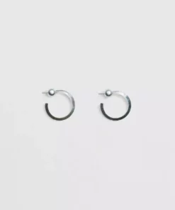 Sophie Buhai Fashion Jewellery Ridge Hoops - Large