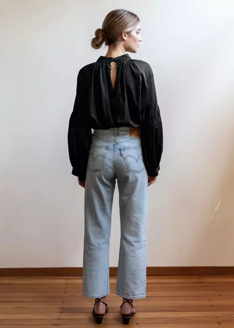 Mahsa Preacher Top In Black 3 Mahsa Preacher Top In Black