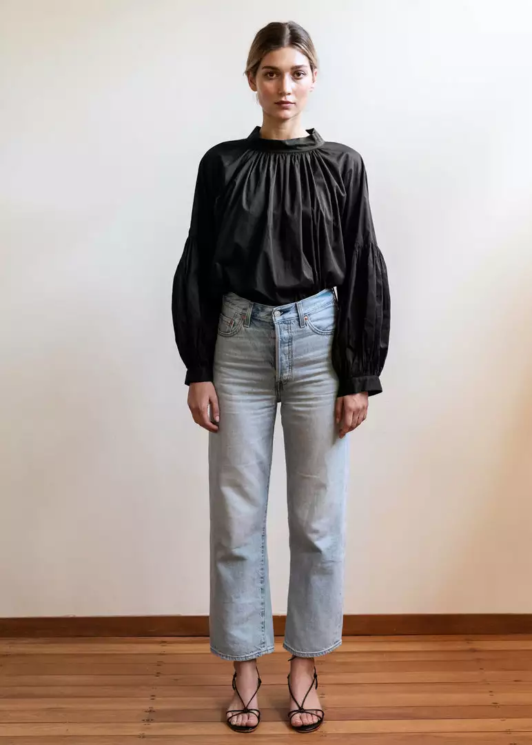 Mahsa Preacher Top In Black 1 Mahsa Preacher Top In Black