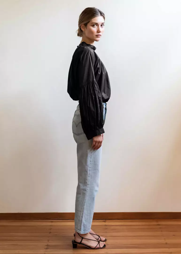 Mahsa Preacher Top In Black 2 Mahsa Preacher Top In Black