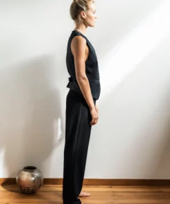 Mahsa Waistcoat In Black