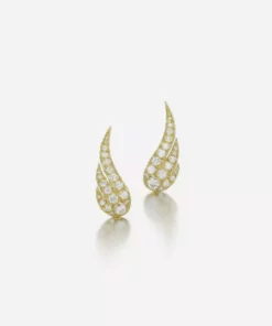 Jessica McCormack Mini Wing Of Desire Diamond Earrings