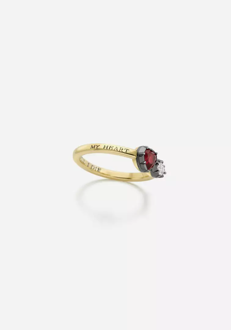 Jessica McCormack Fashion Jewellery My Heart My Eye Ring 2 Jessica McCormack Fashion Jewellery My Heart My Eye Ring