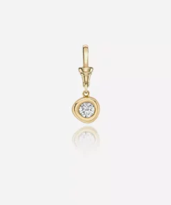 Jessica McCormack Fashion Jewellery On The Rocks Pendant - 0.90ct Round Diamond And Gold