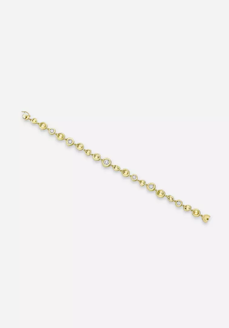 Jessica McCormack On The Rocks Bracelet - 1.70ct Diamond And Gold 2 Jessica McCormack On The Rocks Bracelet - 1.70ct Diamond And Gold