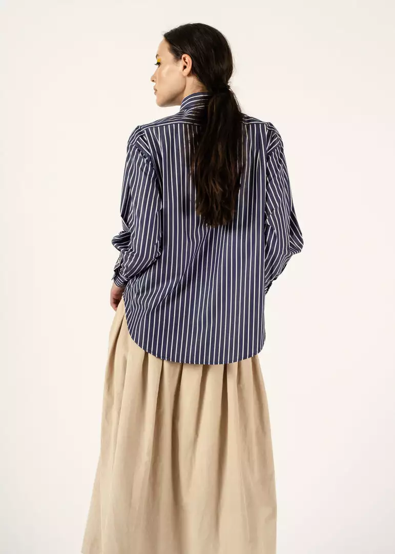 Penny Sage Maryse Shirt - Navy Stripe Fashion Jewellery 3 Penny Sage Maryse Shirt - Navy Stripe Fashion Jewellery