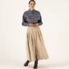 Penny Sage Iris Skirt - Almond Corduroy Fashion Jewellery