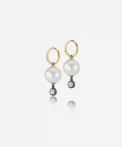 Jessica McCormack Gypset Earrings - Pearl And 0.20ct Diamond